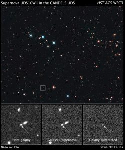 A distant Type Ia supernova